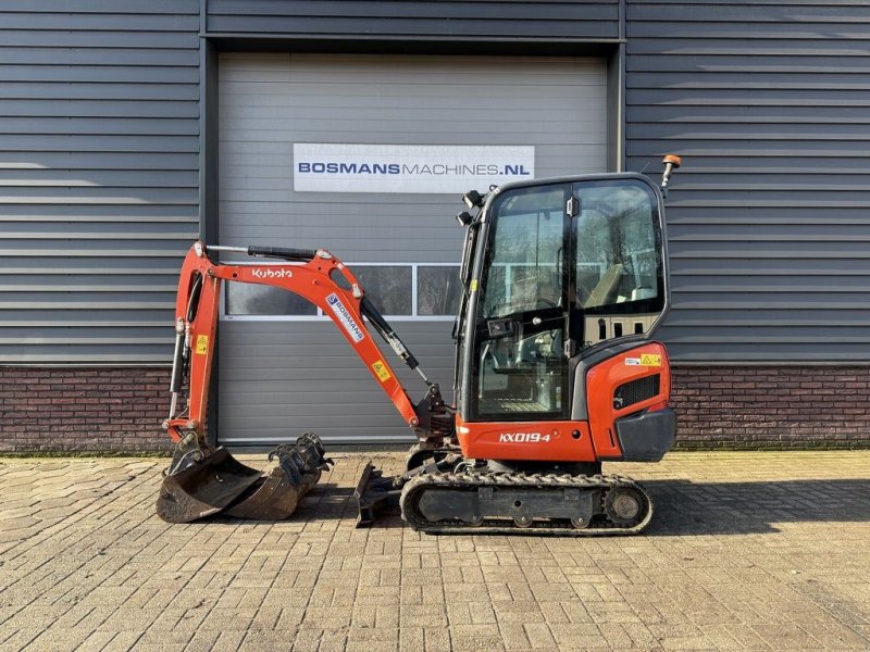 Minibagger van het type Kubota KX019 minigraver BJ 2021 1362 uur, Gebrauchtmaschine in Neer