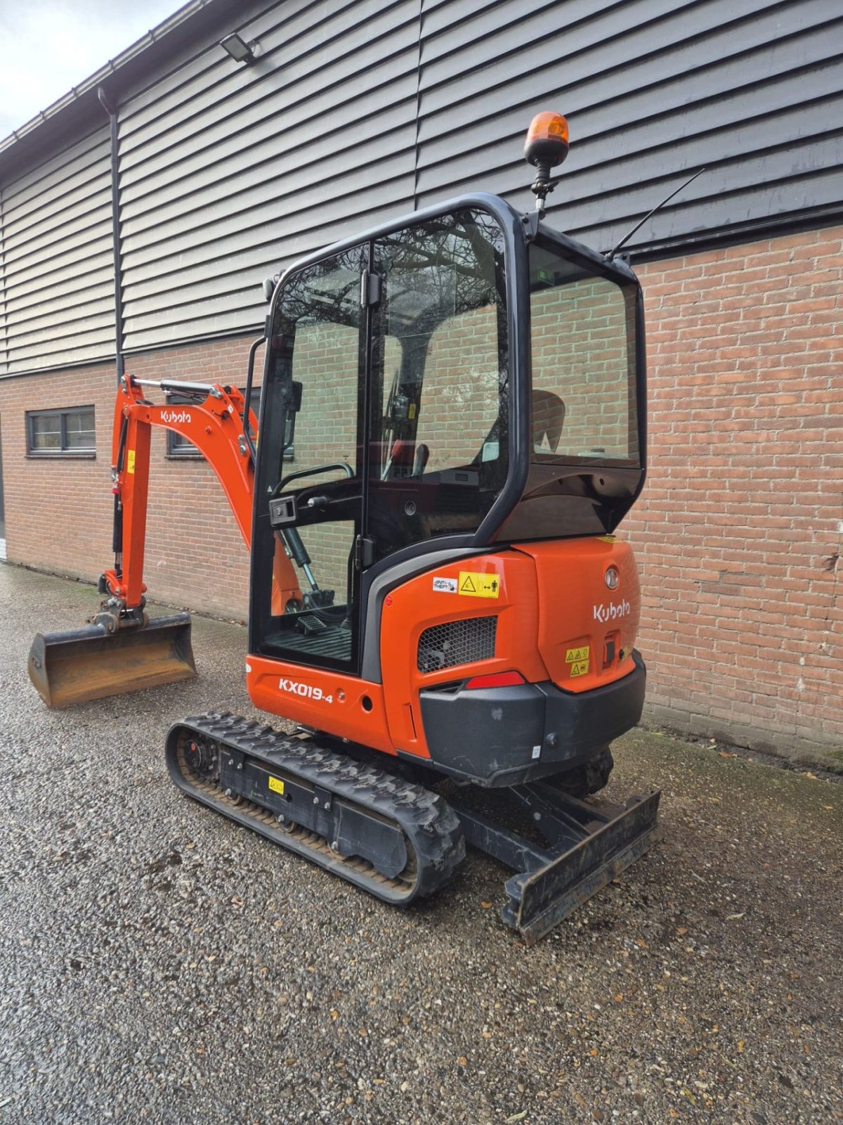Minibagger typu Kubota KX019, Gebrauchtmaschine w Maartensdijk (Zdjęcie 5)