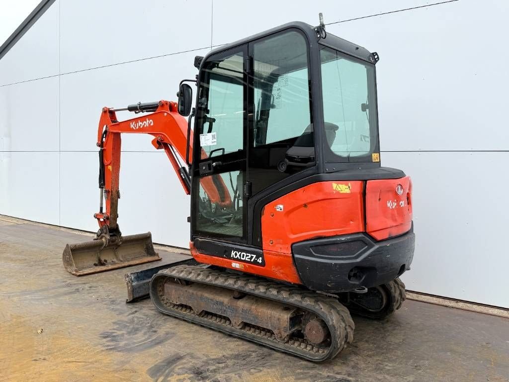 Minibagger typu Kubota KX027-4 - Hammer Lines / Quick Coupler, Gebrauchtmaschine v Veldhoven (Obrázek 3)
