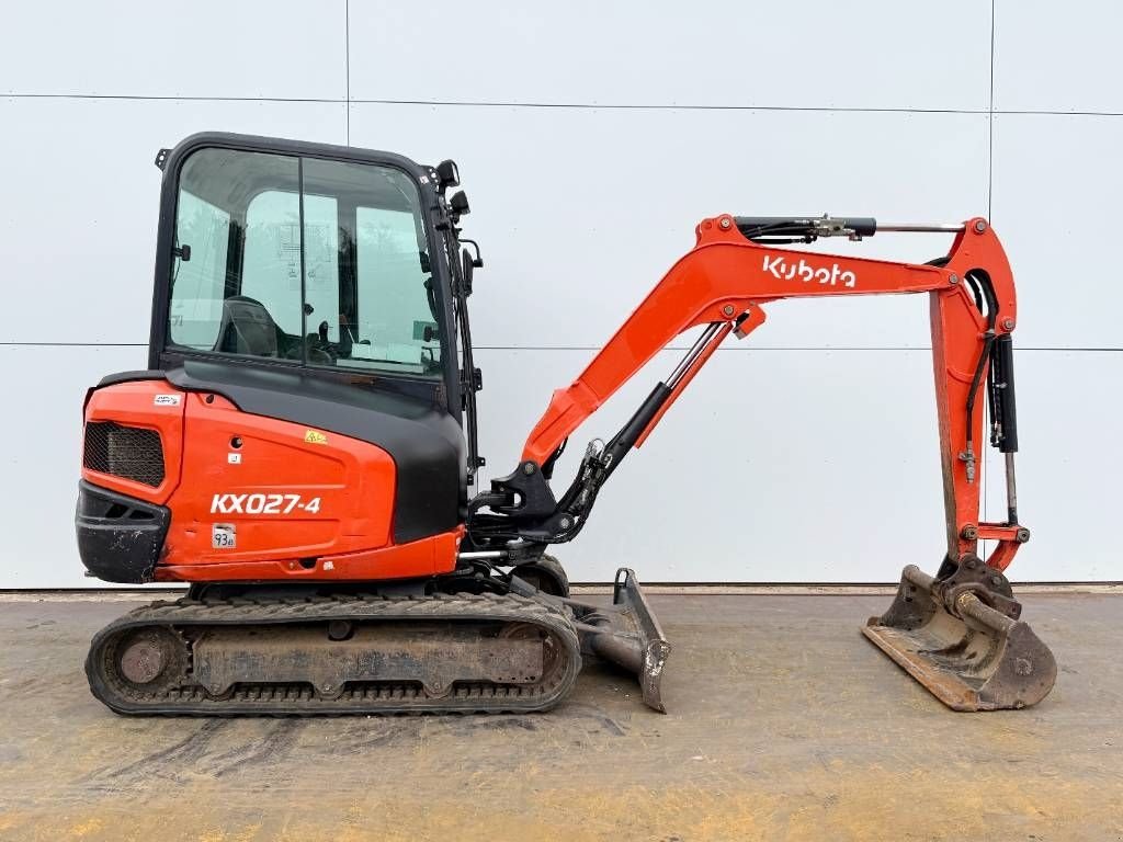 Minibagger typu Kubota KX027-4 - Hammer Lines / Quick Coupler, Gebrauchtmaschine v Veldhoven (Obrázek 7)