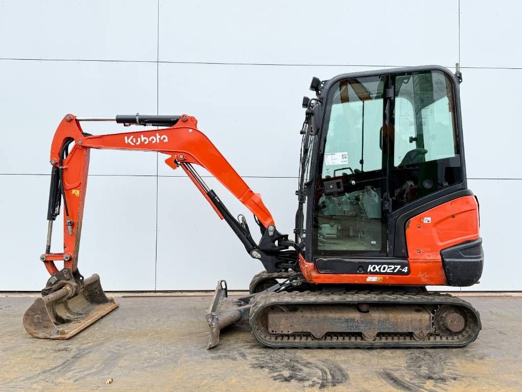 Minibagger typu Kubota KX027-4 - Hammer Lines / Quick Coupler, Gebrauchtmaschine v Veldhoven (Obrázek 1)