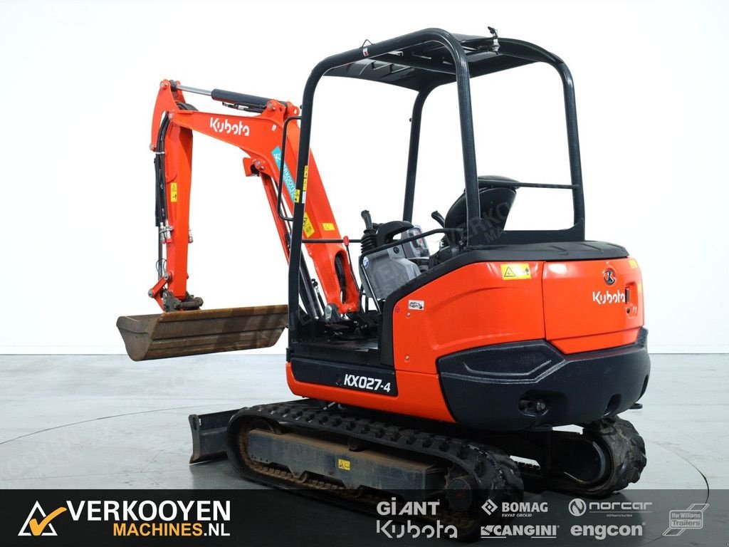 Minibagger tipa Kubota KX027-4 Hi Spec Canopy, Gebrauchtmaschine u Vessem (Slika 3)