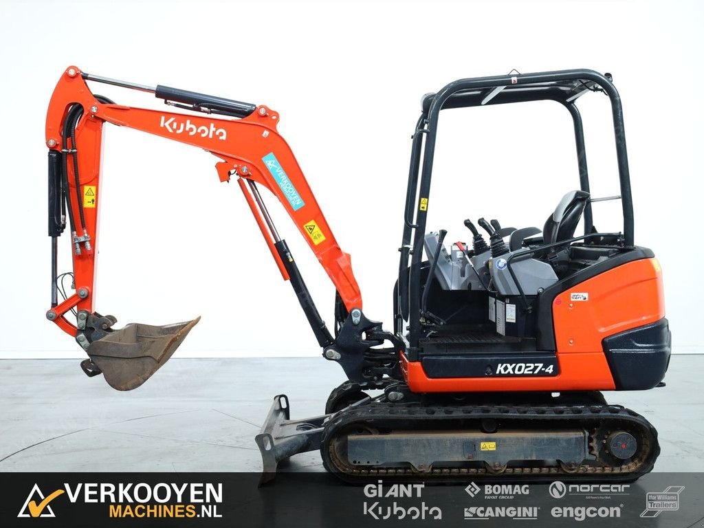 Minibagger tipa Kubota KX027-4 Hi Spec Canopy, Gebrauchtmaschine u Vessem (Slika 2)