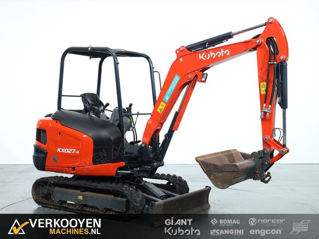 Minibagger tipa Kubota KX027-4 Hi Spec Canopy, Gebrauchtmaschine u Vessem (Slika 5)