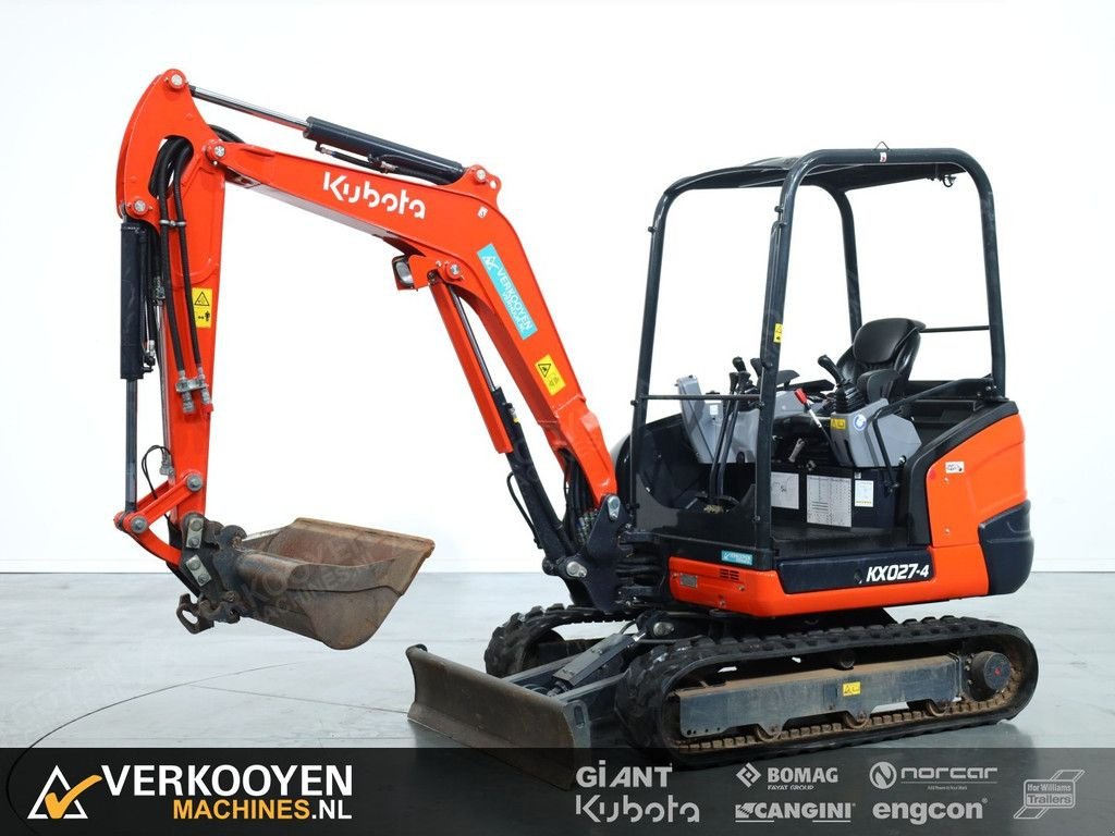 Minibagger tipa Kubota KX027-4 Hi Spec Canopy, Gebrauchtmaschine u Vessem (Slika 1)