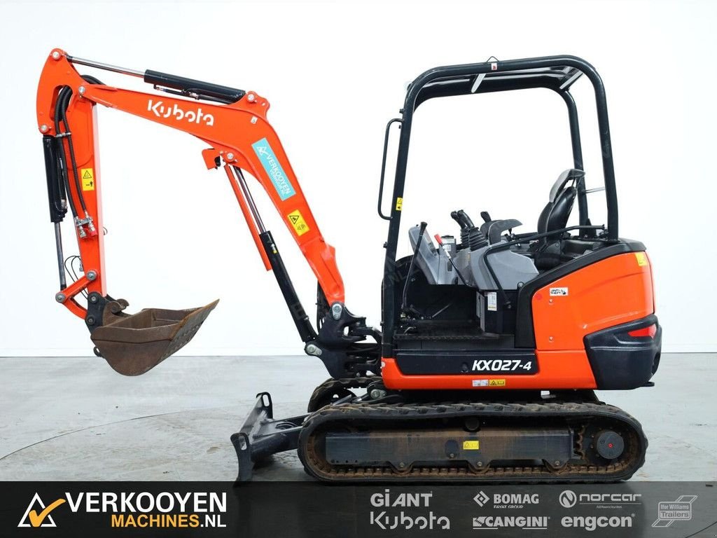 Minibagger a típus Kubota KX027-4 Hi Spec Canopy, Gebrauchtmaschine ekkor: Vessem (Kép 2)