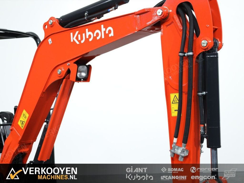 Minibagger des Typs Kubota KX027-4 Hi Spec Canopy, Neumaschine in Vessem (Bild 9)