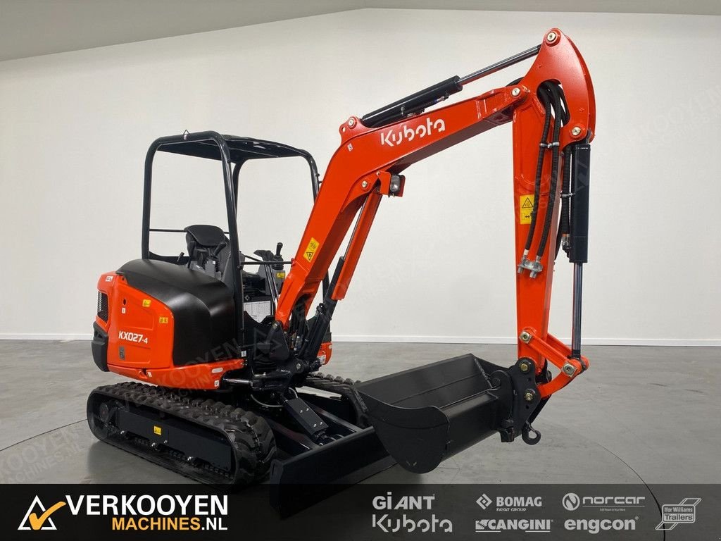 Minibagger des Typs Kubota KX027-4 Hi Spec Canopy, Gebrauchtmaschine in Vessem (Bild 8)