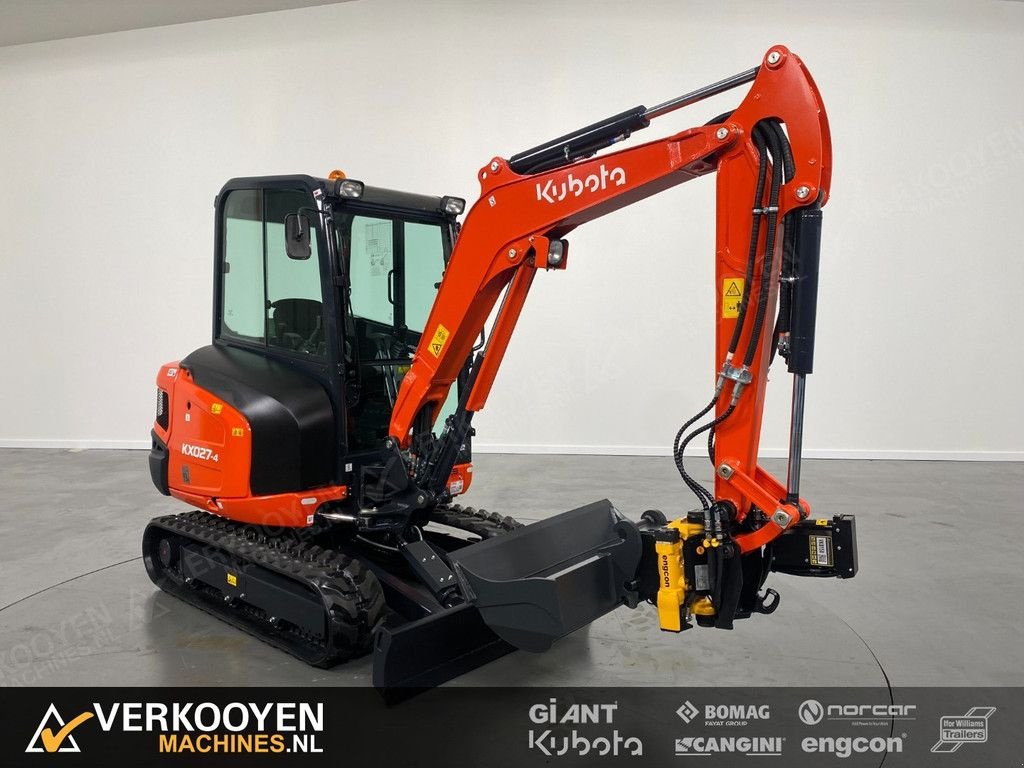 Minibagger του τύπου Kubota KX027-4 Hi Spec + Engcon EC204-CW05, Neumaschine σε Vessem (Φωτογραφία 7)
