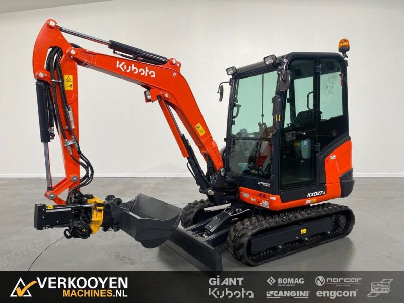Minibagger vrste Kubota KX027-4 Hi Spec + Engcon EC204-CW05, Neumaschine v Vessem (Slika 1)