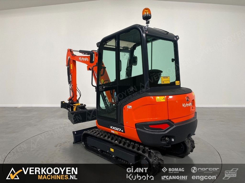 Minibagger του τύπου Kubota KX027-4 Hi Spec + Engcon EC204-CW05, Neumaschine σε Vessem (Φωτογραφία 4)