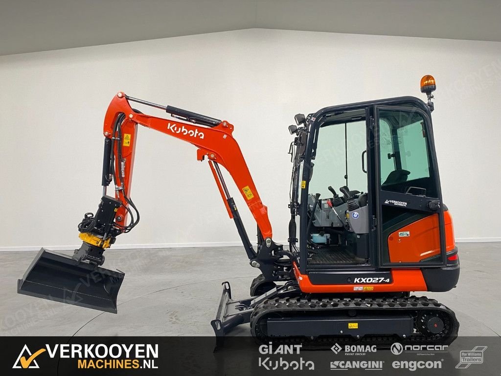 Minibagger του τύπου Kubota KX027-4 Hi Spec + Engcon EC204-CW05, Neumaschine σε Vessem (Φωτογραφία 3)