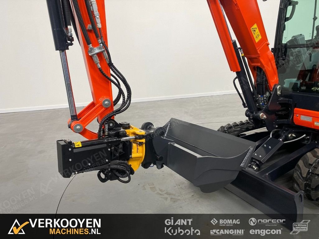 Minibagger του τύπου Kubota KX027-4 Hi Spec + Engcon EC204-CW05, Neumaschine σε Vessem (Φωτογραφία 8)