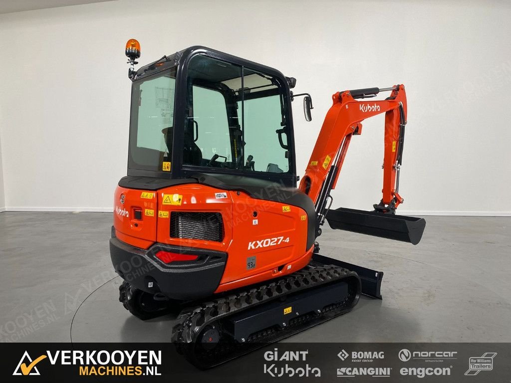Minibagger des Typs Kubota KX027-4 Hi Spec, Neumaschine in Vessem (Bild 4)