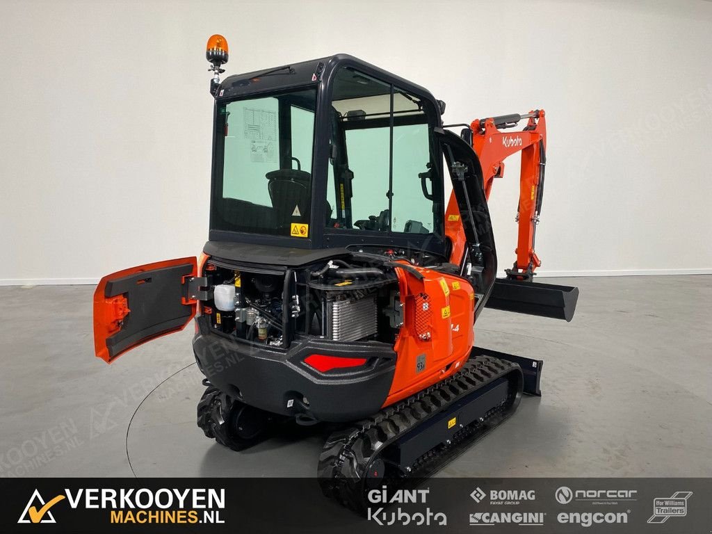 Minibagger des Typs Kubota KX027-4 Hi Spec, Neumaschine in Vessem (Bild 10)