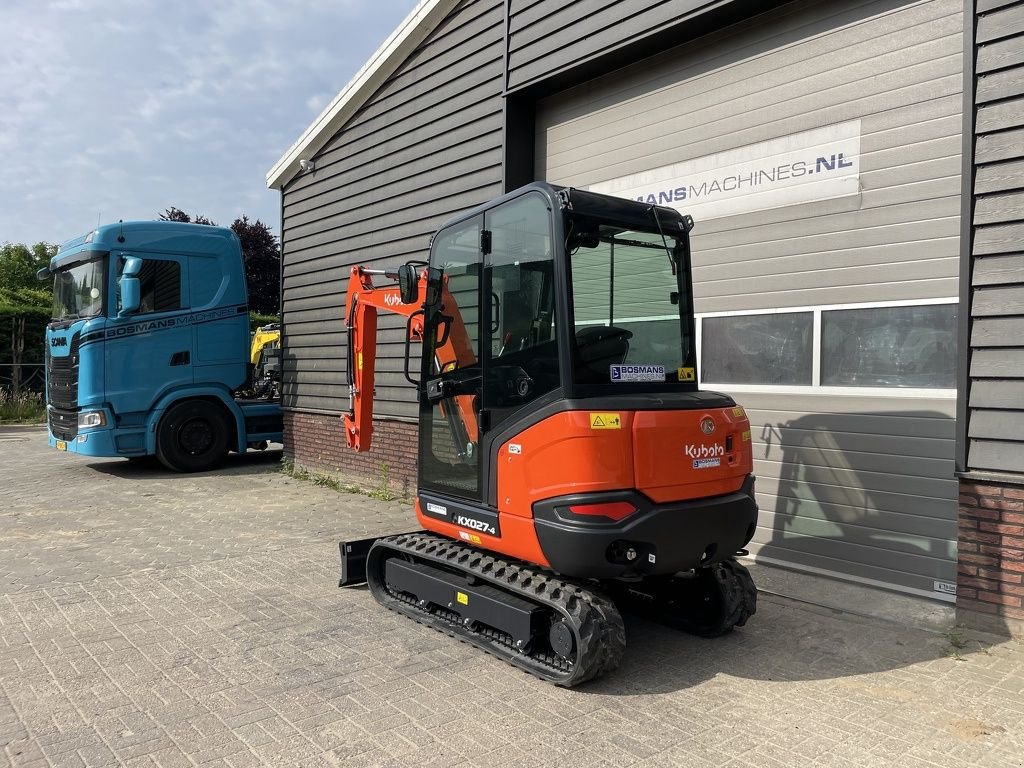 Minibagger des Typs Kubota KX027 KX27 HI-SPEC minigraver NIEUW &euro;599 LEASE, Neumaschine in Neer (Bild 10)