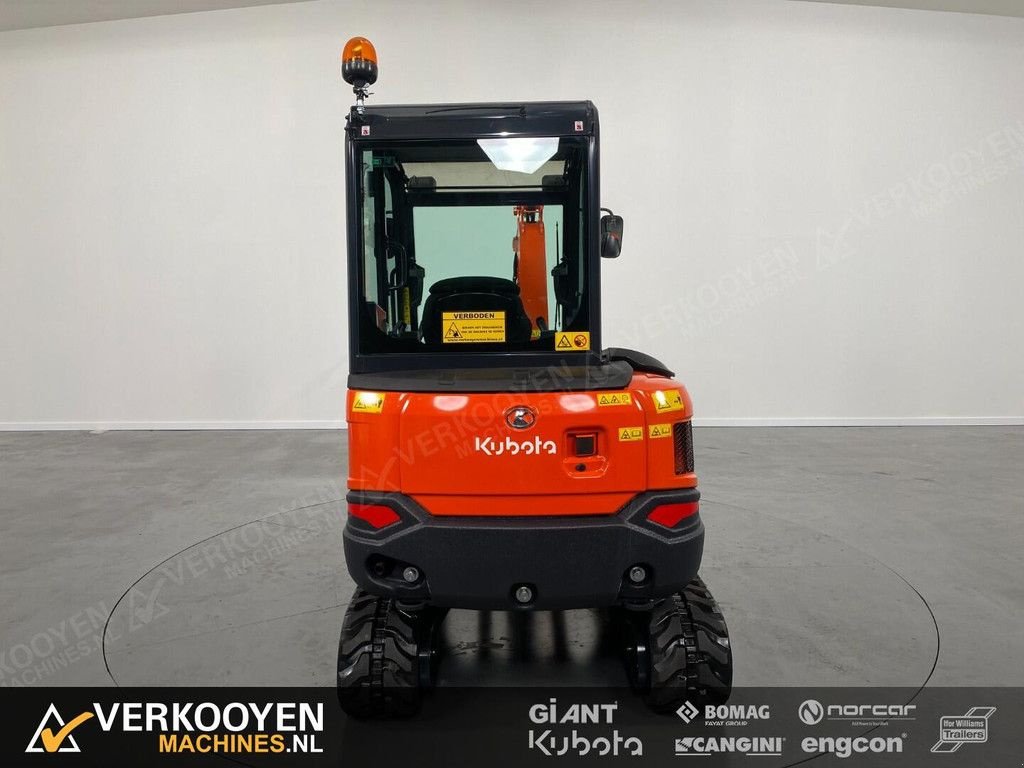 Minibagger des Typs Kubota KX030-4 Hi Spec Minigraver, Neumaschine in Vessem (Bild 4)