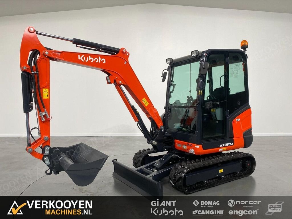 Minibagger des Typs Kubota KX030-4 Hi Spec Minigraver, Neumaschine in Vessem (Bild 1)