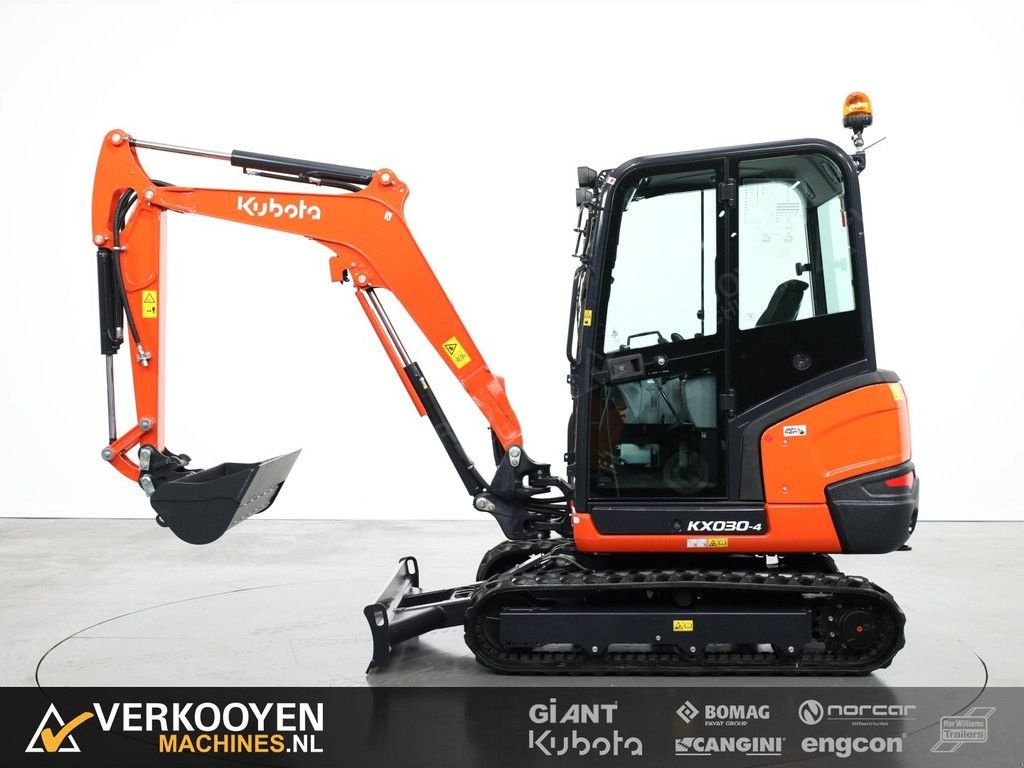 Minibagger des Typs Kubota KX030-4, Neumaschine in Vessem (Bild 2)