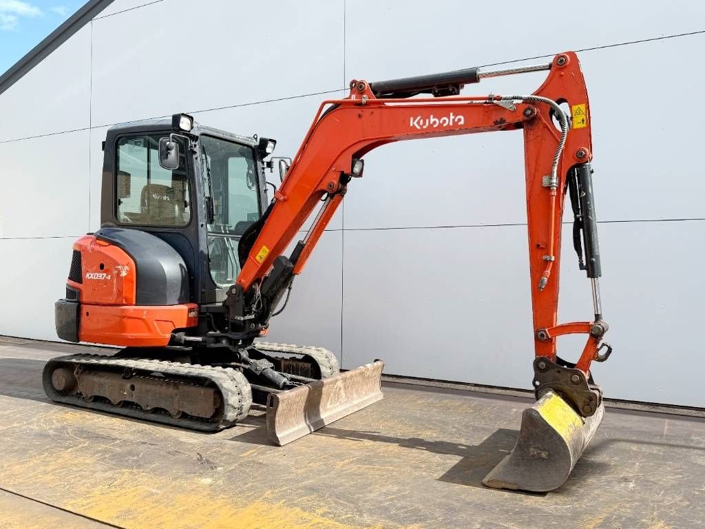Minibagger типа Kubota KX037-4 - Hammer Lines / Quick Coupler, Gebrauchtmaschine в Veldhoven (Фотография 8)