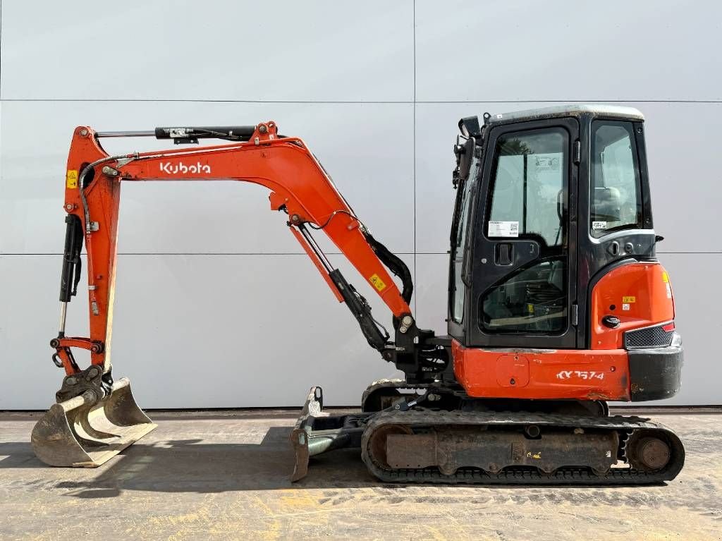 Minibagger типа Kubota KX037-4 - Hammer Lines / Quick Coupler, Gebrauchtmaschine в Veldhoven (Фотография 1)