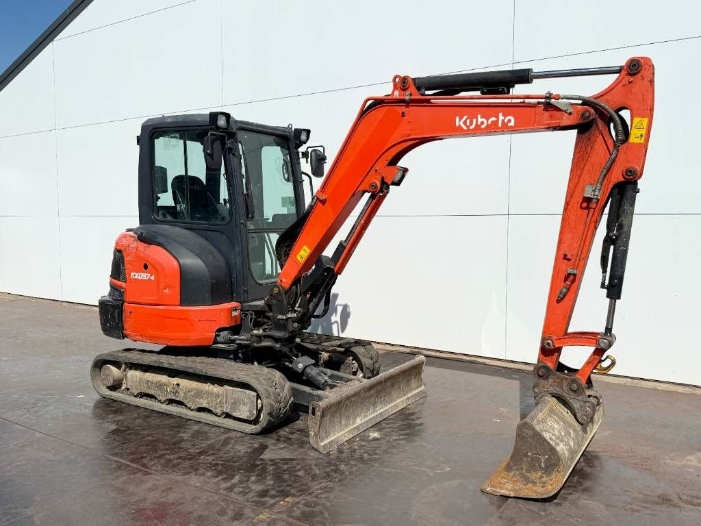 Minibagger typu Kubota KX037-4 - Hammer Lines / Quick Coupler, Gebrauchtmaschine w Veldhoven (Zdjęcie 8)