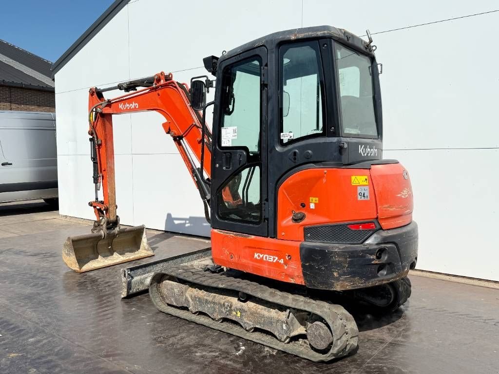 Minibagger typu Kubota KX037-4 - Hammer Lines / Quick Coupler, Gebrauchtmaschine w Veldhoven (Zdjęcie 3)