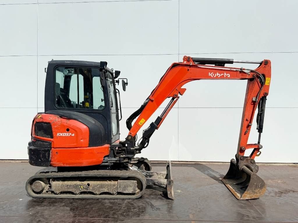Minibagger typu Kubota KX037-4 - Hammer Lines / Quick Coupler, Gebrauchtmaschine w Veldhoven (Zdjęcie 7)