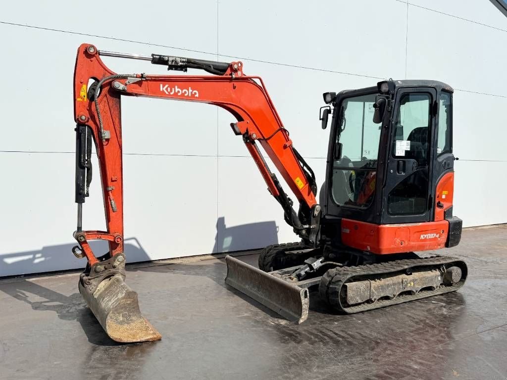 Minibagger typu Kubota KX037-4 - Hammer Lines / Quick Coupler, Gebrauchtmaschine w Veldhoven (Zdjęcie 2)