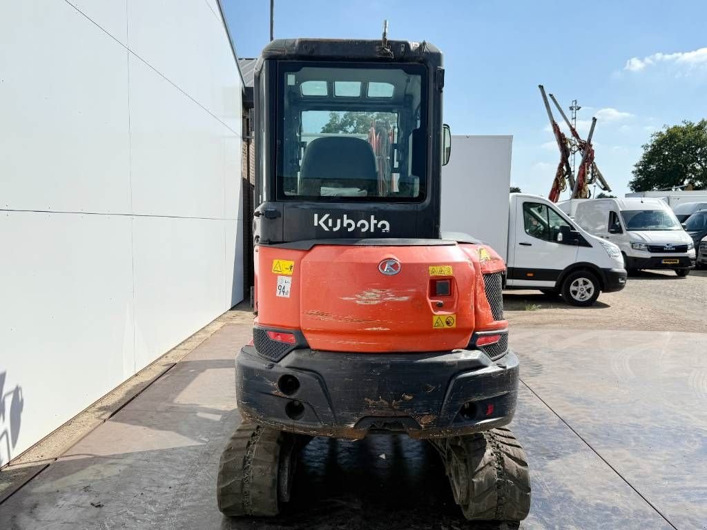 Minibagger typu Kubota KX037-4 - Hammer Lines / Quick Coupler, Gebrauchtmaschine w Veldhoven (Zdjęcie 4)