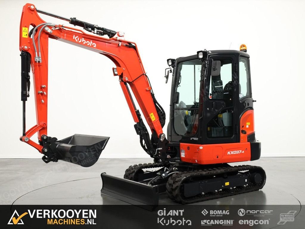 Minibagger des Typs Kubota KX037-4 Hi-Spec, Neumaschine in Vessem (Bild 1)