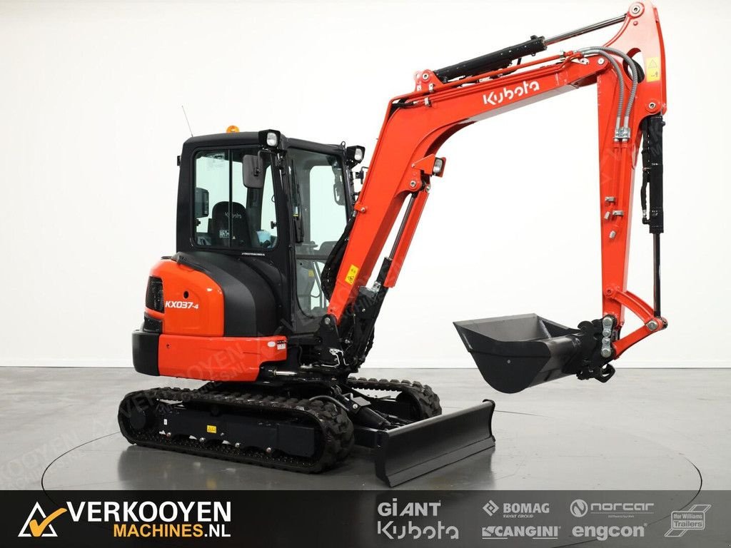 Minibagger des Typs Kubota KX037-4 Hi-Spec, Neumaschine in Vessem (Bild 10)