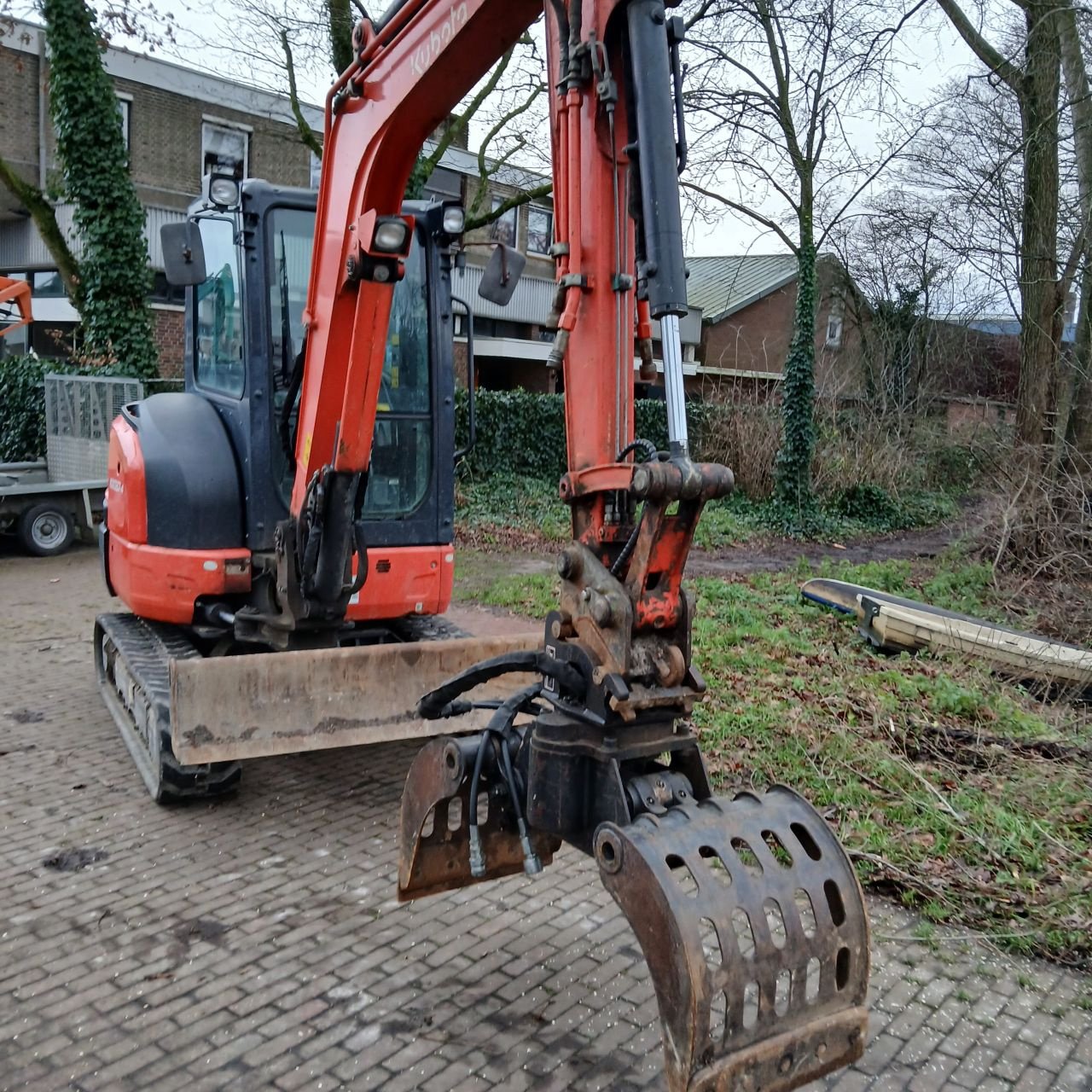 Minibagger del tipo Kubota Kx037-4., Gebrauchtmaschine In Alblasserdam (Immagine 4)