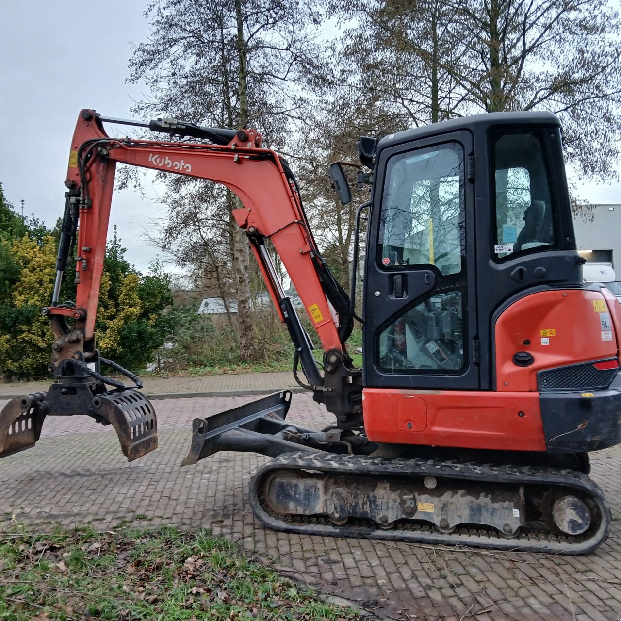 Minibagger del tipo Kubota Kx037-4., Gebrauchtmaschine In Alblasserdam (Immagine 5)
