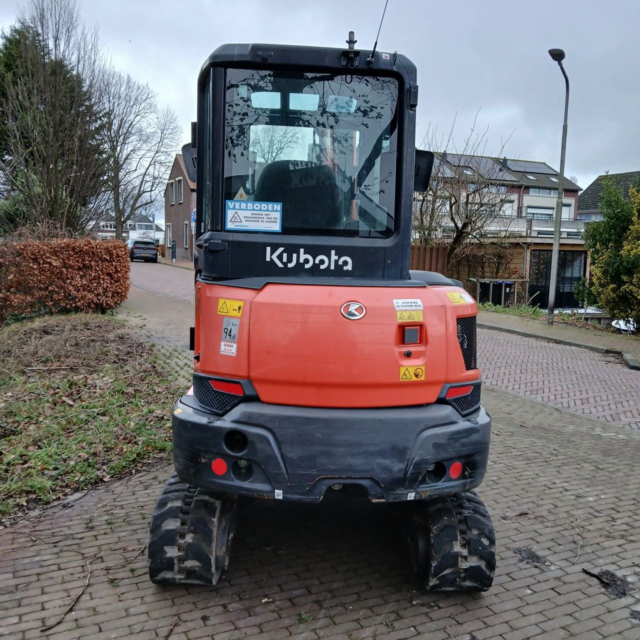 Minibagger del tipo Kubota Kx037-4., Gebrauchtmaschine In Alblasserdam (Immagine 2)