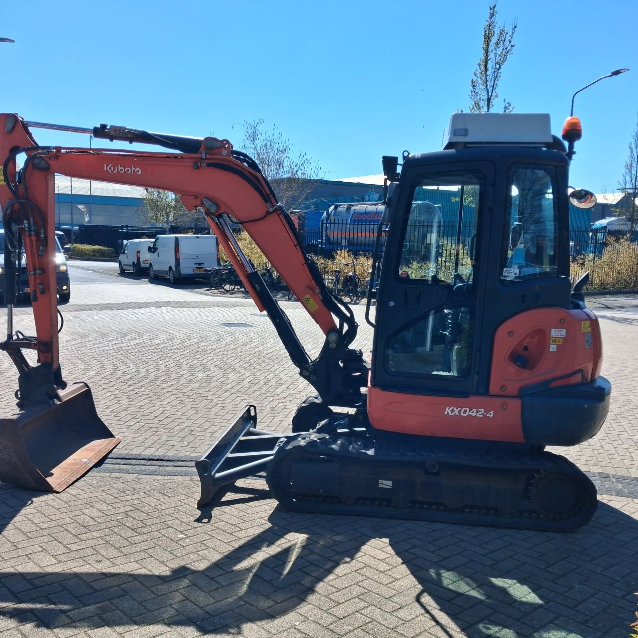 Minibagger типа Kubota KX042-4., Gebrauchtmaschine в Alblasserdam (Фотография 4)