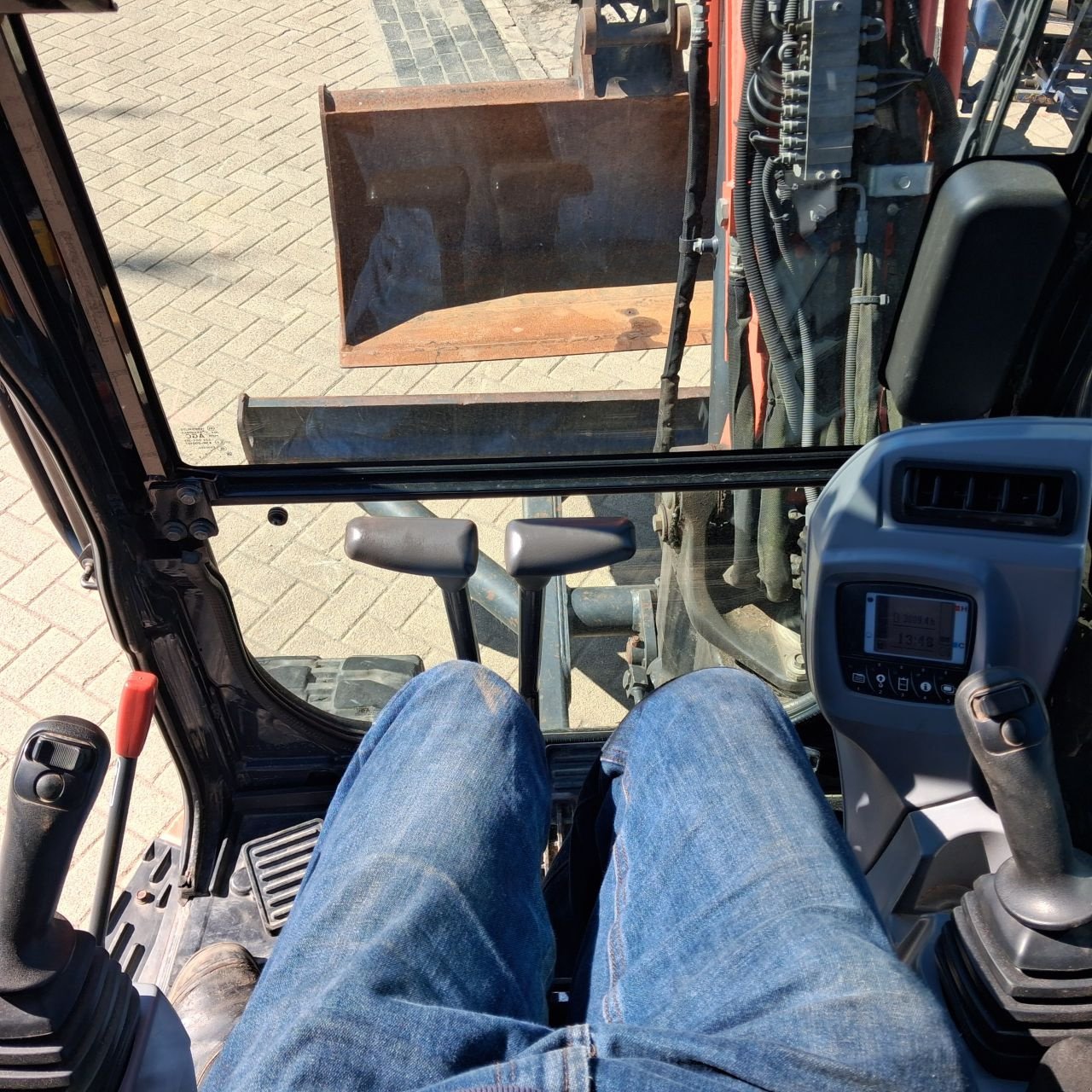 Minibagger типа Kubota KX042-4., Gebrauchtmaschine в Alblasserdam (Фотография 7)