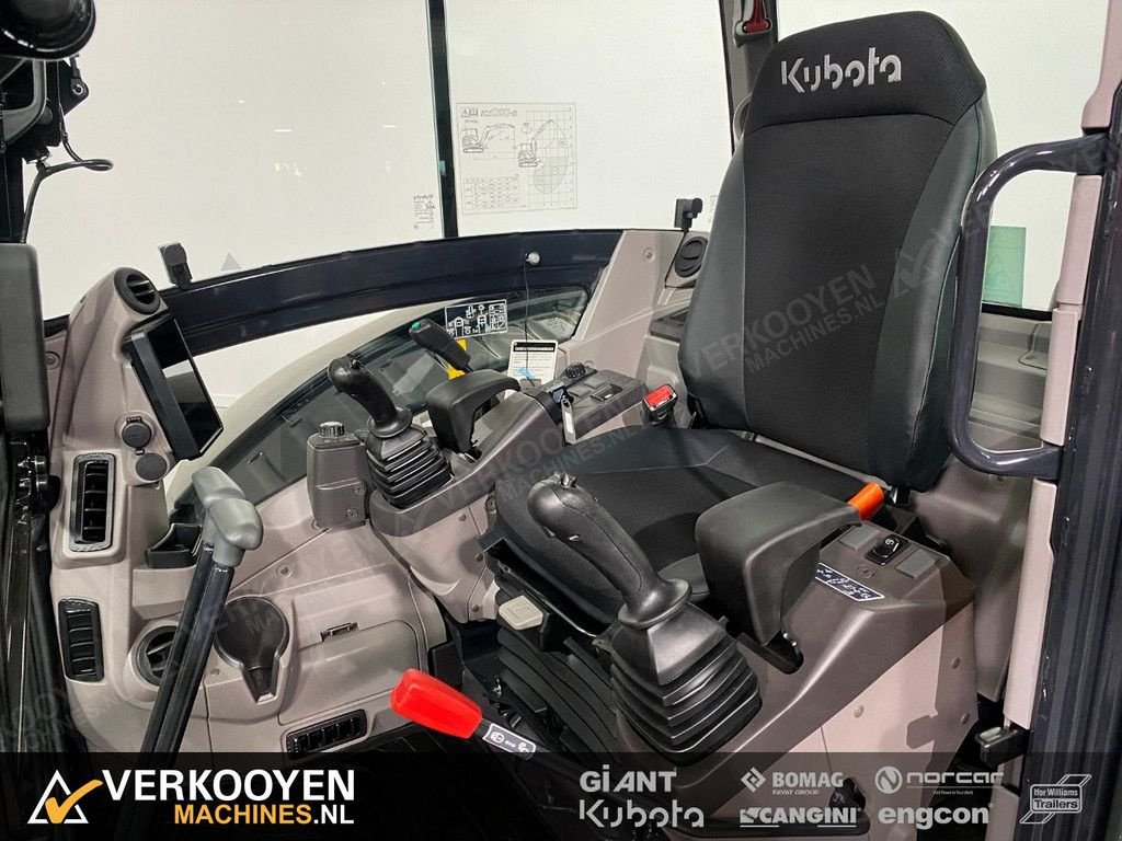 Minibagger des Typs Kubota KX060-5 Minigraver, Neumaschine in Vessem (Bild 11)