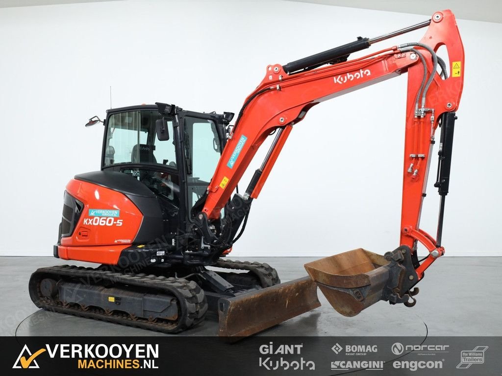 Minibagger del tipo Kubota KX060-5, Gebrauchtmaschine In Vessem (Immagine 5)