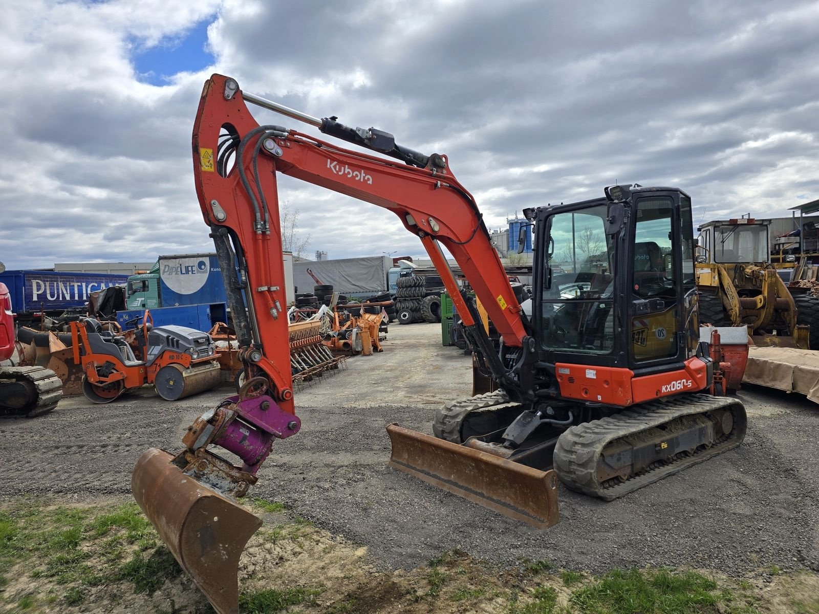 Minibagger typu Kubota KX060-5, Gebrauchtmaschine v Gabersdorf (Obrázek 1)