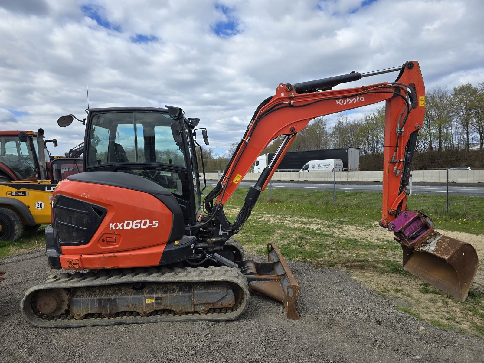 Minibagger typu Kubota KX060-5, Gebrauchtmaschine v Gabersdorf (Obrázek 15)