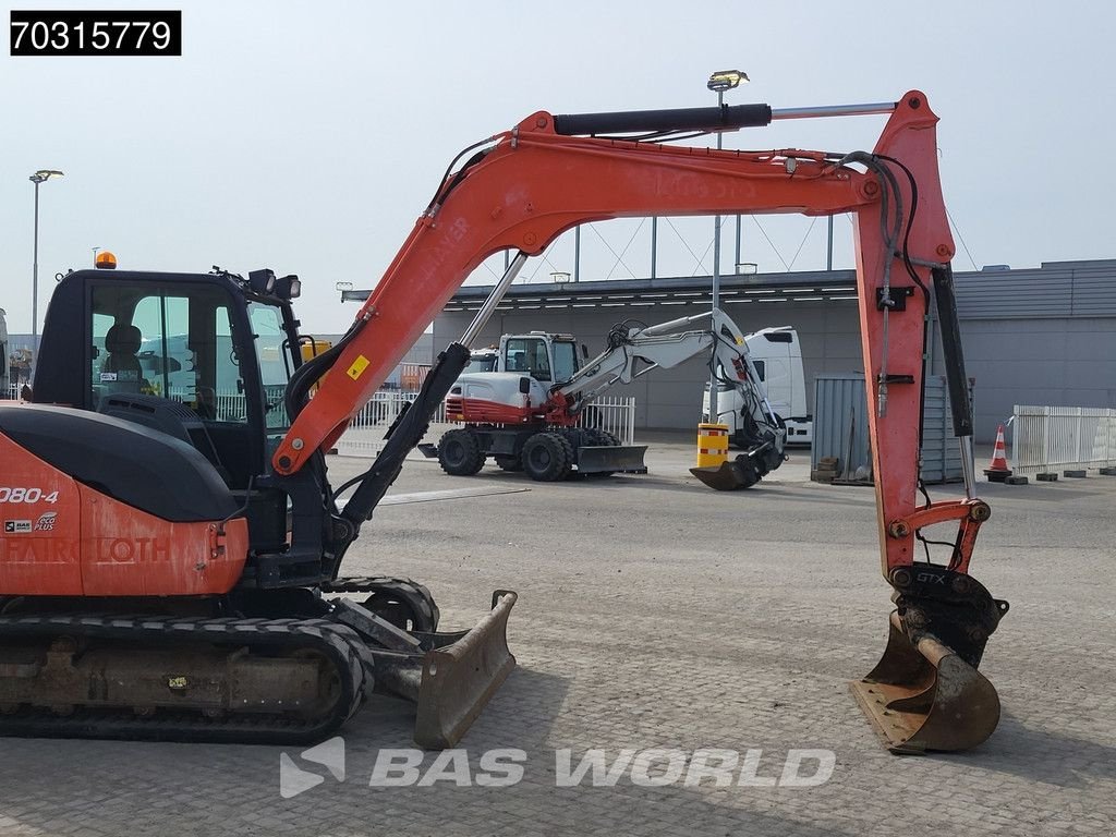 Minibagger a típus Kubota KX080-4 A/C, Gebrauchtmaschine ekkor: Veghel (Kép 9)
