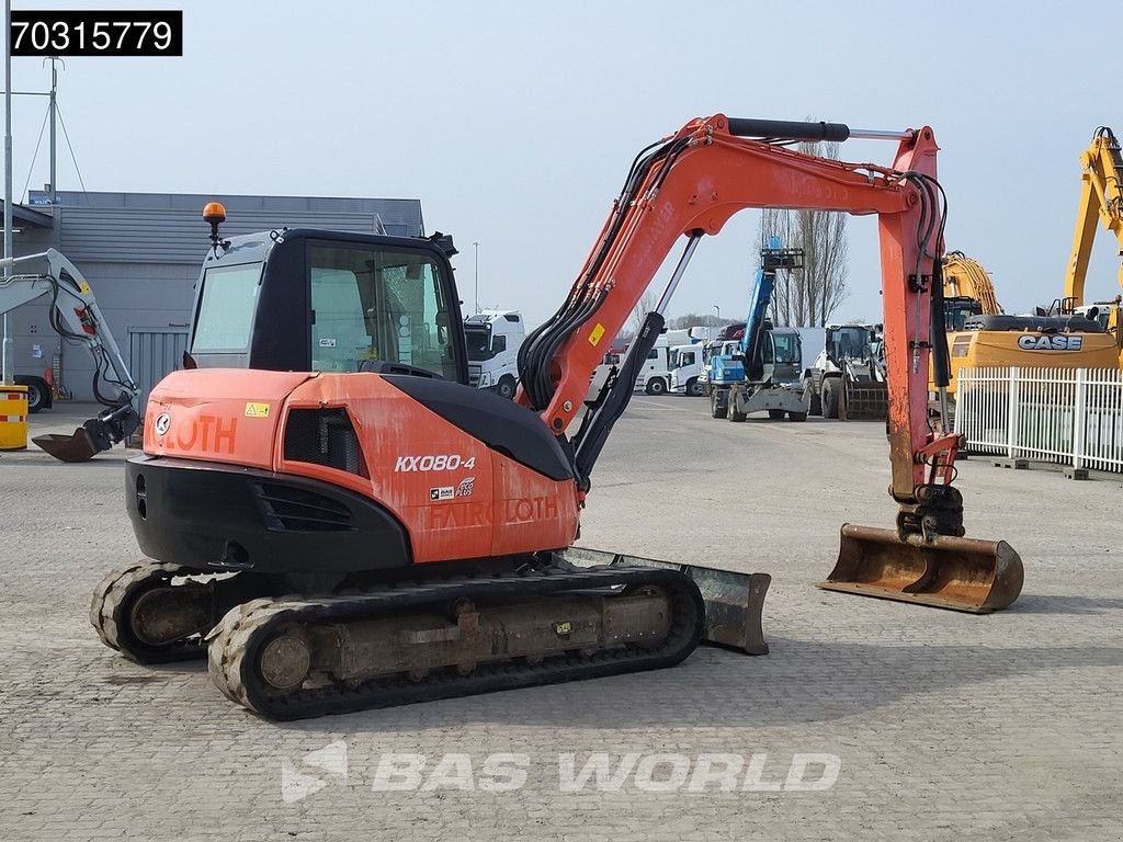 Minibagger a típus Kubota KX080-4 A/C, Gebrauchtmaschine ekkor: Veghel (Kép 8)