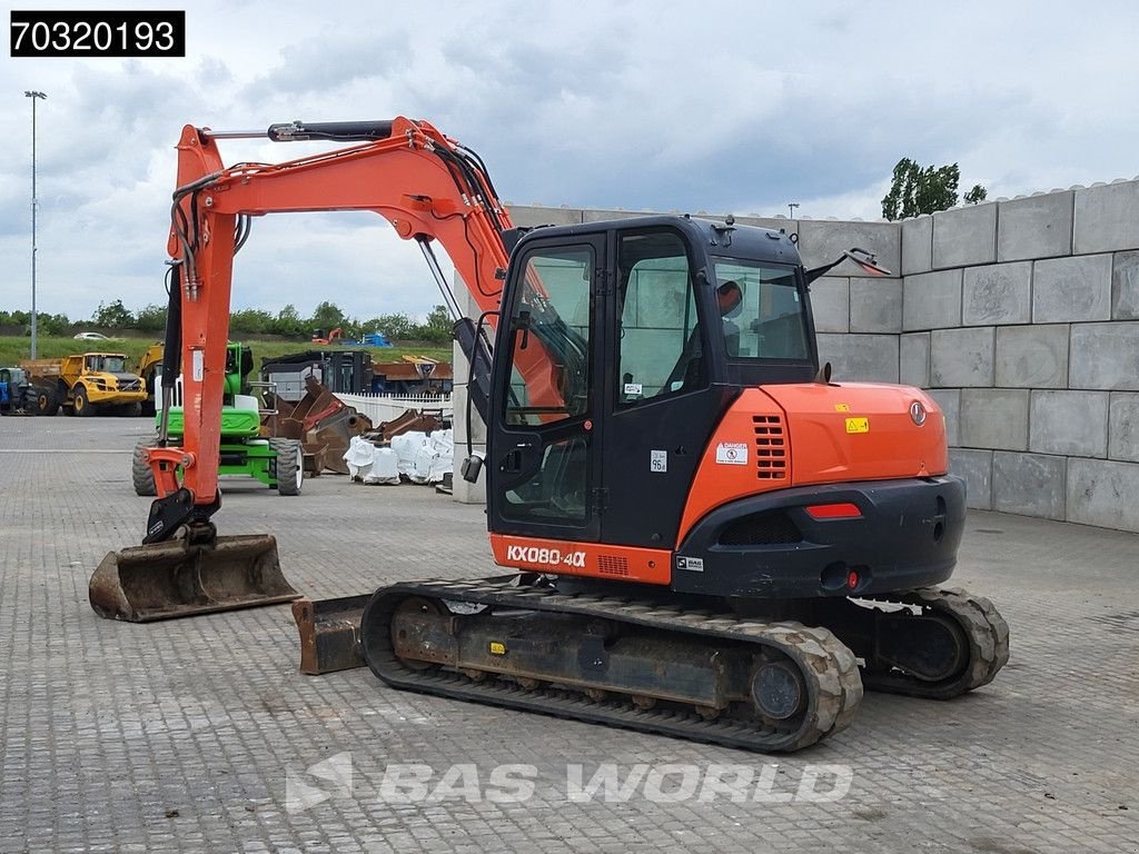 Minibagger типа Kubota KX080-4 A/C, Gebrauchtmaschine в Veghel (Фотография 2)