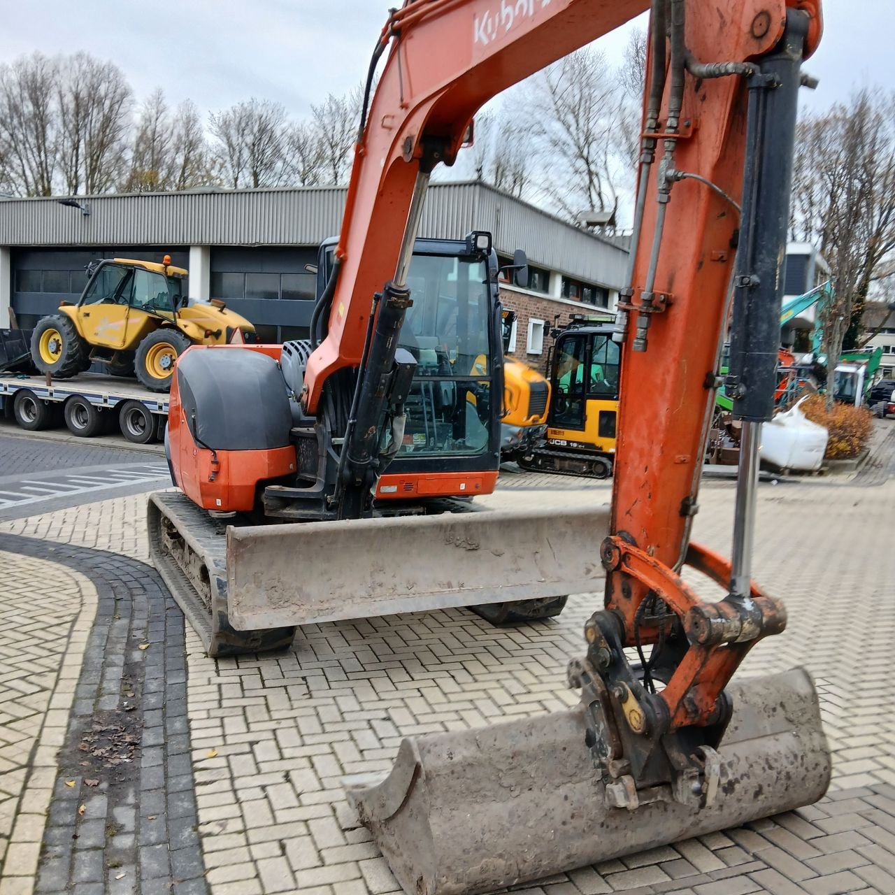 Minibagger des Typs Kubota KX080-4., Gebrauchtmaschine in Alblasserdam (Bild 6)