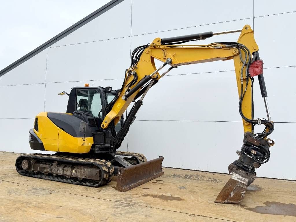 Minibagger του τύπου Kubota KX080-4A - German Machine / Rototilt / Triple Boom, Gebrauchtmaschine σε Veldhoven (Φωτογραφία 8)