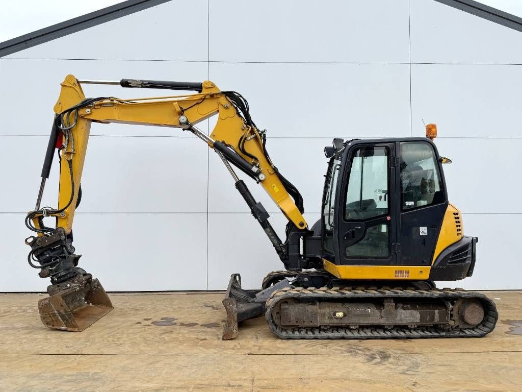 Minibagger του τύπου Kubota KX080-4A - German Machine / Rototilt / Triple Boom, Gebrauchtmaschine σε Veldhoven (Φωτογραφία 1)