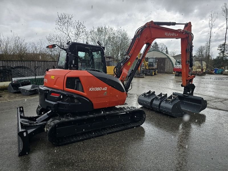 Minibagger типа Kubota KX080-4A, Gebrauchtmaschine в Gabersdorf (Фотография 5)