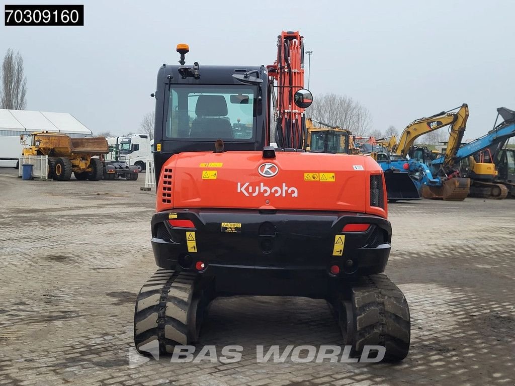 Minibagger of the type Kubota KX080 -4a2 A/C - 3 Buckets, Gebrauchtmaschine in Veghel (Picture 9)