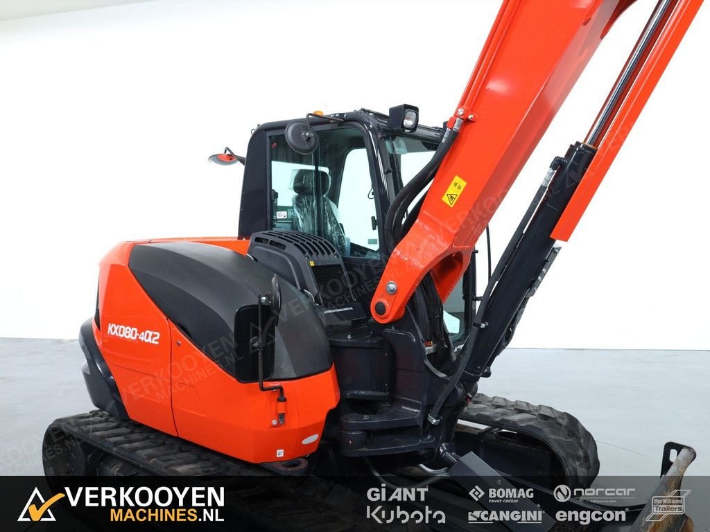 Minibagger del tipo Kubota KX080-4a2 Mono, Gebrauchtmaschine en Vessem (Imagen 9)